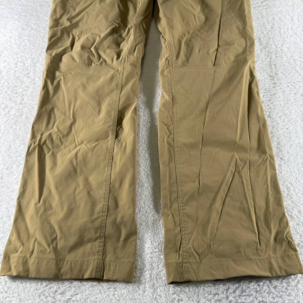 Eddie Bauer First Ascent Guide Pro Pants Mens 38x32 Khaki Straight Fleece Lined